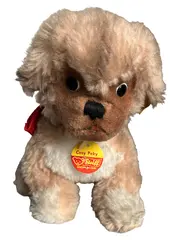 Vorschaubild 1 von Kuscheltier Hund Cosy Peky beige 31 cm mit Knopf im Ohr
