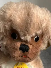 Vorschaubild 4 von Kuscheltier Hund Cosy Peky beige 31 cm mit Knopf im Ohr