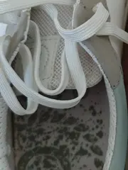 Vorschaubild 5 von Sneaker Low Damen Leder Gr. 39 Weiß Schnürung Freizeit