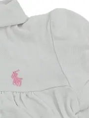 Vorschaubild 4 von Baby Mädchen Poloshirt Gr. 24 Monate Weiß Rüschen Baumwolle