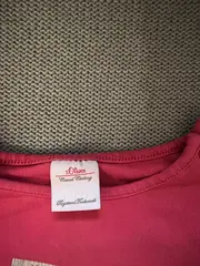 Vorschaubild 3 von Langarmshirt Mädchen Gr. 80 Pink Fahrrad Motiv Baumwolle