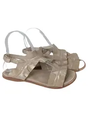 Vorschaubild 1 von Mädchen Sandalen Gr. 34 Beige Rüschen Bohemian Vintage