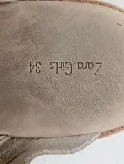 Vorschaubild 3 von Mädchen Sandalen Gr. 34 Beige Rüschen Bohemian Vintage