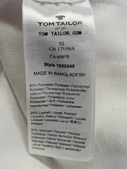 Vorschaubild 4 von Sweatshirt Damen 3/4-Arm Strukturmuster Weiß Gr. 42 XL