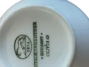Vorschaubild 3 von Olivia 63 Tasse Unterteller Porzellan Weiß Metallic 7cm
