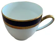 Vorschaubild 1 von Olivia 63 Tasse Unterteller Porzellan Weiß Metallic 7cm
