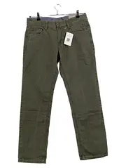 Vorschaubild 1 von Herren Jeans Slim Fit Gr. 32 Oliv Casual Hose