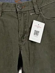 Vorschaubild 3 von Herren Jeans Slim Fit Gr. 32 Oliv Casual Hose