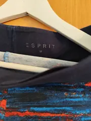 Vorschaubild 3 von Sport Leggings Damen M 36 Blau Orange Abstrakt Baumwolle