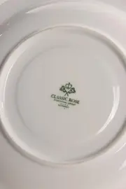Vorschaubild 4 von Classic Rose Unterteller Porzellan Weiß Florales Muster 3 Stück