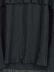 Vorschaubild 3 von Damen Bluse S 36 Schwarz Spitze Rüschen Plissee Elegant