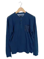Vorschaubild 1 von Herren Langarmshirt Blau Gr. 48;M Casual