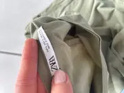 Vorschaubild 6 von Damen T-Shirt Gr. 40/L Oliv Feminin mit Rüschenärmeln