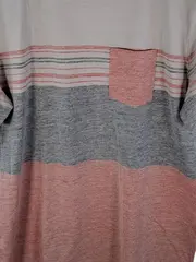 Vorschaubild 3 von Herren T-Shirt Gr. L Gestreift Baumwolle Mehrfarbig Freizeit