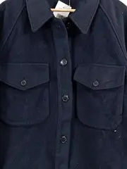 Vorschaubild 2 von :C Damen Hemdjacke Shacket Gr. M Dunkelblau Wolle Casual