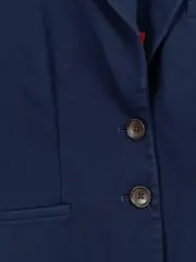 Vorschaubild 4 von Damen Blazer Gr. 38 Dunkelblau Business Jackett mit rotem Kragen