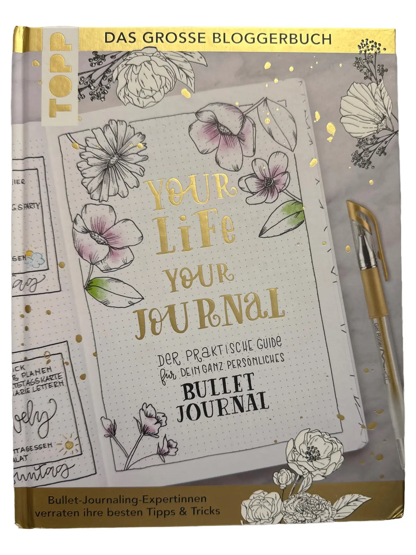 TOPP Notizbuch Your Life Your Journal Bloggerbuch Bullet Journal Mehrfarbig Modern