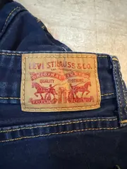 Vorschaubild 8 von LEVI STRAUSS & CO Damen Slim Fit Jeans 31x32 Blau Casual