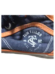 Vorschaubild 4 von Sneaker Low Kinder Gr. 33 Blau Orange Canvas Schnürer