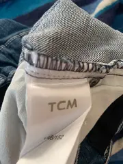 Vorschaubild 2 von TCM Mädchen Jeans Shorts Bermuda Gr. 146/152 Blau Denim