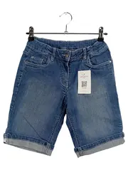 Vorschaubild 1 von TCM Mädchen Jeans Shorts Bermuda Gr. 146/152 Blau Denim