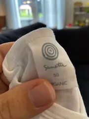 Vorschaubild 4 von Baby Body Wickelbody Wal-Motiv Gr. 50 Weiß Baumwolle