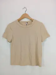 Vorschaubild 2 von Damen T-Shirt Basic Beige Gr. 36/S
