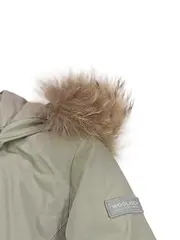 Vorschaubild 5 von Damen Parka Gr. 38/M Outdoor Winterjacke Beige Fellkapuze
