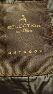 Vorschaubild 3 von Steppjacke Damen Beige Gr. 36/S Kapuze Fellbesatz Outdoor