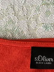 Vorschaubild 3 von Damen T-Shirt V-Ausschnitt Gr. 40 Orange Casual