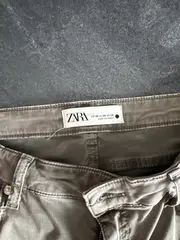 Vorschaubild 5 von Damen Stoffhose Gr. 40 Oliv Casual Hose