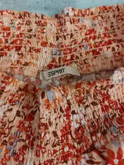 Vorschaubild 2 von Damen Stoffhose Culotte Blumenmuster Gr. 38 Boho Weites Bein