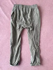 Vorschaubild 2 von Jogginghose Kinder Gr. 116 Haremshose Oliv Baumwolle