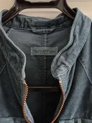 Vorschaubild 4 von Damen Sweatjacke Gr. 36/38 Blau Casual Reißverschluss