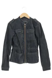 Vorschaubild 1 von Damen Sweatjacke Gr. 36/38 Blau Casual Reißverschluss