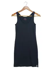 Vorschaubild 1 von EDC Damen Freizeitkleid Basic Schwarz Gr. 34/XS Ärmellos