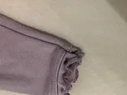 Vorschaubild 4 von Mädchen Leggings 62 Lila Charmant Rüschen Stickerei Baumwolle