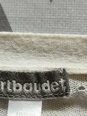 Vorschaubild 6 von Strickjacke Kinder Gr. 104 Weiß Baumwolle Leinen Lochmuster