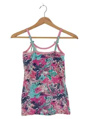 Vorschaubild 2 von Mädchen Sommerkleid Gr. 164 St. Tropez Flamingo Blumen Mehrfarbig