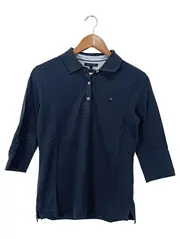 Vorschaubild 1 von Poloshirt Damen Gr. 36/S Navy Blau Classic Fit 3/4-Arm