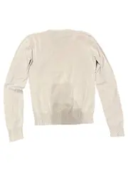 Vorschaubild 2 von Pullover V-Ausschnitt Rosa Kinder Gr. 170 Baumwolle Klassisch