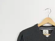 Vorschaubild 4 von Herren Pullover V-Ausschnitt Gr. 36 Langarm Grau Klassisch