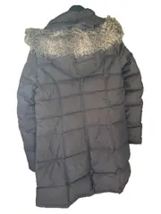 Vorschaubild 4 von Herren Steppjacke Kapuze Fellbesatz Braun Gr. XL