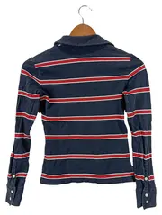 Vorschaubild 2 von Damen Poloshirt 36;S Blau Gestreift Langarm Casual