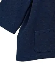 Vorschaubild 4 von 1920 Damen Strickjacke Gr. 46 Blau Gestreift 3/4-Arm Casual