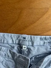 Vorschaubild 4 von Damen Capri Jeans Tapered Fit 3/4 L20 gestreift grau W28/38