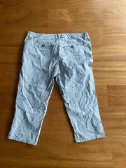 Vorschaubild 2 von Damen Capri Jeans Tapered Fit 3/4 L20 gestreift grau W28/38