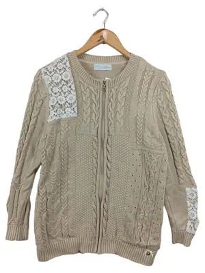 HIMMELBLAU BY LOLA PALTINGER Strickjacke