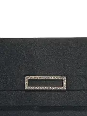 Vorschaubild 2 von Damen Clutch Schwarz Elegant Strass-Applikation Tasche