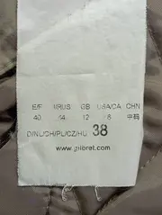 Vorschaubild 4 von Damen Steppjacke Gr. 38/M Beige Elegant Business Jacke